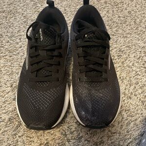 Brooks Black Athletic Shoes